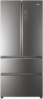 Photos - Fridge Haier HB-18FGSAAA stainless steel