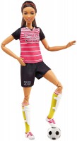 Photos - Doll Barbie Soccer Player FCX82 