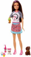 Photos - Doll Barbie Skipper with Ice Cream and Puppy FHP62 