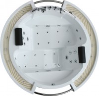 Photos - Bathtub Gemy 9060 210x210 cm two displays