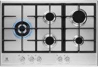 Photos - Hob Electrolux KGS 7566 SX stainless steel