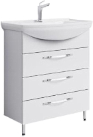 Photos - Washbasin cabinet AQWELLA Allegro 65 Agr.01.06/3 