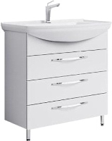 Photos - Washbasin cabinet AQWELLA Allegro 85 Agr.01.08/3 