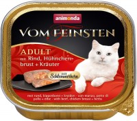 Photos - Cat Food Animonda Adult Vom Feinsten Beef/Chicken/Herbs  32 pcs