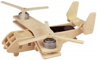 Photos - 3D Puzzle Robotime Aircraft V22 