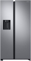 Photos - Fridge Samsung RS68N8240SL silver