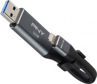 Photos - USB Flash Drive PNY OTG Duo-Link Lightning 32 GB