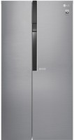 Photos - Fridge LG GC-B247JMUV silver