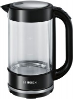 Photos - Electric Kettle Bosch TWK 70B03 2400 W 1.7 L  black