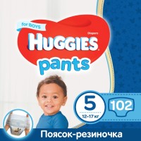 Photos - Nappies Huggies Pants Boy 5 / 102 pcs 