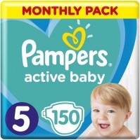 Photos - Nappies Pampers Active Baby 5 / 150 pcs 