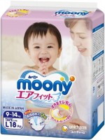 Photos - Nappies Moony Diapers L / 18 pcs 