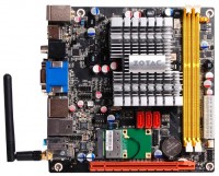 Photos - Motherboard ZOTAC IONITX-L-E 