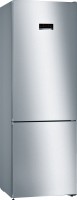 Photos - Fridge Bosch KGN49XL30 silver