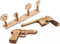 3D Puzzle Wood Trick Set of Guns 