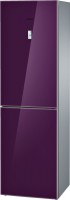 Photos - Fridge Bosch KGN39SA10R purple