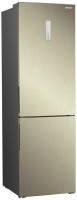 Photos - Fridge Sharp SJ-B340XSCH beige