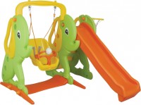 Photos - Slide Pilsan Elephant Slider Swing Set 