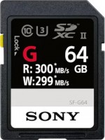 Photos - Memory Card Sony SD SF-G Series 64 GB
