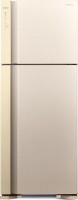 Photos - Fridge Hitachi R-V540PUC7 BEG beige