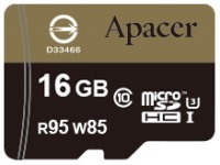 Photos - Memory Card Apacer microSDHC 95/85 UHS-I U3 16 GB