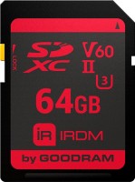 Photos - Memory Card GOODRAM SDXC IRDM V60 UHS II U3 64 GB