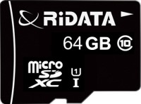 Photos - Memory Card RiDATA microSD Class 10 UHS-I 64 GB