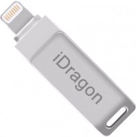 Photos - USB Flash Drive iDragon Dual USB-Lightning 128Gb 