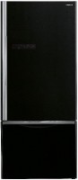 Photos - Fridge Hitachi R-B572PU7 GBK black