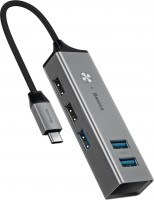 Card Reader / USB Hub BASEUS USB-C to 3xUSB 3.0 and 2xUSB 2.0 