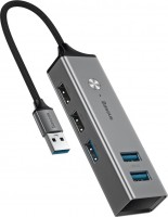 Card Reader / USB Hub BASEUS USB-A to 3xUSB 3.0 and 2xUSB 2.0 