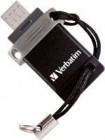 Photos - USB Flash Drive Verbatim Dual Drive OTG/USB 2.0 64 GB