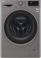 Photos - Washing Machine LG F2J6HS8S silver