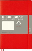 Photos - Notebook Leuchtturm1917 Plain Paperback Red 