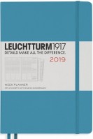 Photos - Planner Leuchtturm1917 Weekly Planner Vertical Ice Blue 