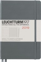 Photos - Planner Leuchtturm1917 Weekly Planner Notebook Anthracite 