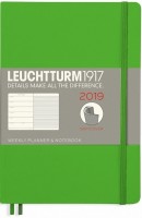 Photos - Planner Leuchtturm1917 Weekly Planner Notebook Soft Green 