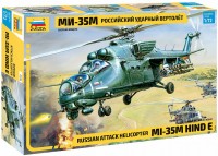 Photos - Model Building Kit Zvezda Attack Helicopter MI-35M Hind E (1:72) 