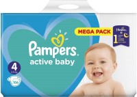Photos - Nappies Pampers Active Baby 4 / 106 pcs 