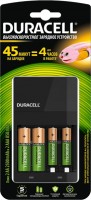 Photos - Battery Charger Duracell CEF14 + 2xAA 2500 mAh + 2xAAA 850mAh 