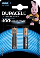 Photos - Battery Duracell  2xAAA Ultra Power MX2400