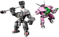 Photos - Construction Toy Lego D.Va and Reinhardt 75973 