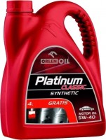 Photos - Engine Oil Orlen Platinum Classic Synthetic 5W-40 4 L