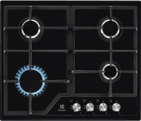 Photos - Hob Electrolux GEE 26 MB black