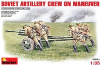 Photos - Model Building Kit MiniArt Soviet Artillery Crew on Maneuver (1:35) 