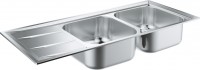 Photos - Kitchen Sink Grohe K400 31587SD0 1160x500