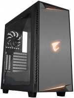 Photos - Computer Case Gigabyte AORUS AC300W Lite black