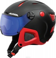 Photos - Ski Helmet Alpina Attelas Visor 