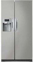 Photos - Fridge Samsung RSH7UNTS silver