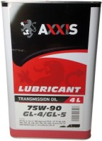 Photos - Gear Oil Axxis 75W-90 GL-4/GL-5 4 L